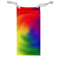 Rainbow Colors Lgbt Pride Abstract Art Jewelry Bag by yoursparklingshop