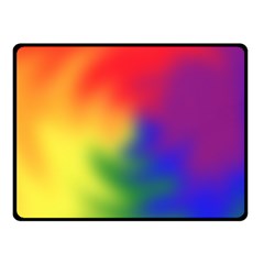 Rainbow Colors Lgbt Pride Abstract Art Fleece Blanket (small) by yoursparklingshop