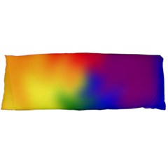 Rainbow Colors Lgbt Pride Abstract Art Body Pillow Case (dakimakura) by yoursparklingshop