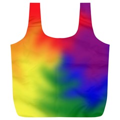 Rainbow Colors Lgbt Pride Abstract Art Full Print Recycle Bag (xl) by yoursparklingshop