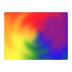 Rainbow Colors Lgbt Pride Abstract Art Double Sided Flano Blanket (mini)  by yoursparklingshop