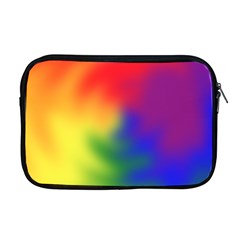 Rainbow Colors Lgbt Pride Abstract Art Apple Macbook Pro 17  Zipper Case by yoursparklingshop