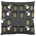 CCHPA Coloured Pineapple Standard Flano Cushion Case (Two Sides) Back