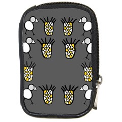 Cchpa Coloured Pineapple Compact Camera Leather Case by CHPALTD