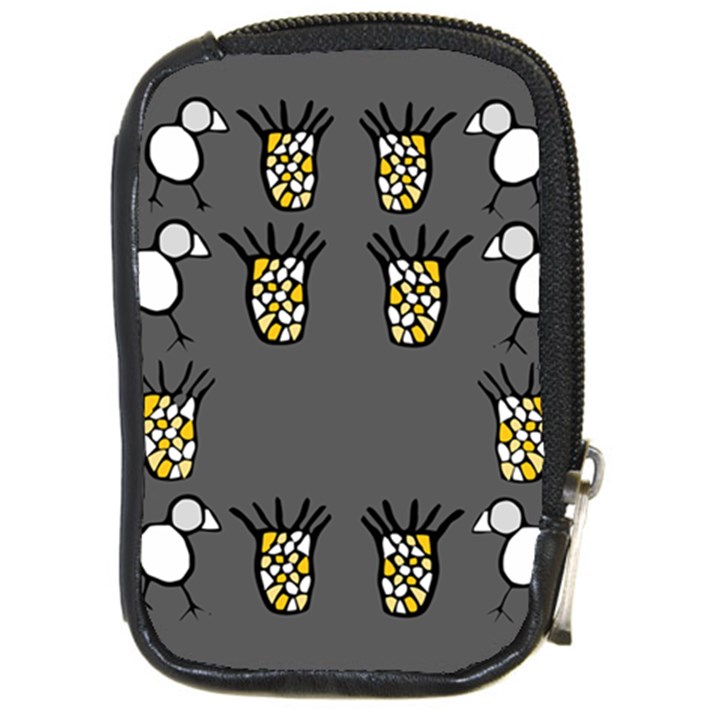 CCHPA Coloured Pineapple Compact Camera Leather Case