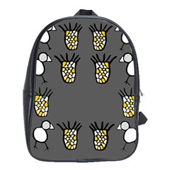 Cchpa Coloured Pineapple School Bag (xl) by CHPALTD