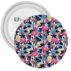 Beautiful Floral Pattern 3  Buttons by TastefulDesigns