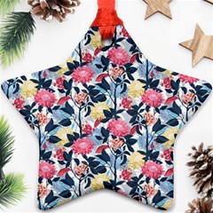 Beautiful Floral Pattern Ornament (star)