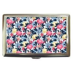 Beautiful Floral Pattern Cigarette Money Case by TastefulDesigns