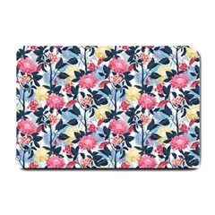 Beautiful Floral Pattern Small Doormat  by TastefulDesigns