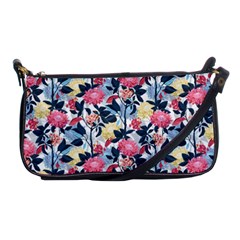 Beautiful Floral Pattern Shoulder Clutch Bag by TastefulDesigns