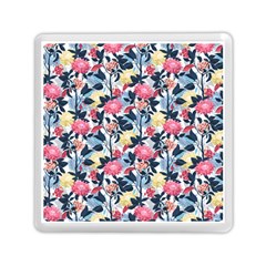 Beautiful Floral Pattern Memory Card Reader (square) by TastefulDesigns