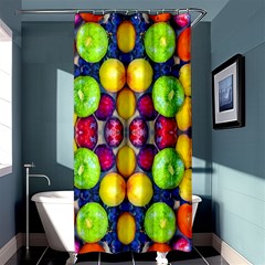 Fruits And Vegetables Pattern Shower Curtain 36  X 72  (stall)  by dflcprintsclothing