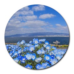 Floral Nature Round Mousepads