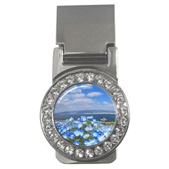 Floral Nature Money Clips (cz)  by Sparkle