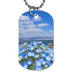 Floral Nature Dog Tag (two Sides) by Sparkle