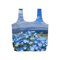 Floral Nature Full Print Recycle Bag (s) by Sparkle