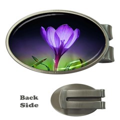 Floral Nature Money Clips (oval) 