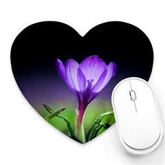 Floral Nature Heart Mousepads by Sparkle