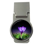 Floral Nature Money Clips (Round)  Front