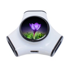 Floral Nature 3-port Usb Hub by Sparkle