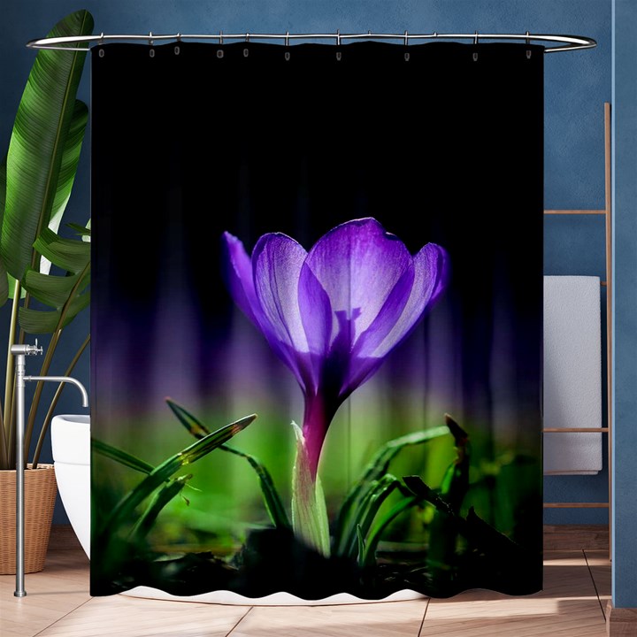 Floral Nature Shower Curtain 60  x 72  (Medium) 