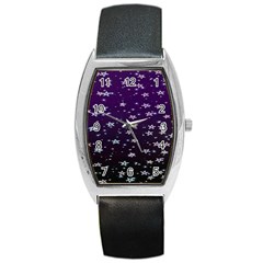 Stars Barrel Style Metal Watch by Sparkle