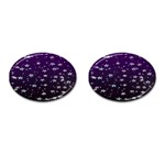 Stars Cufflinks (Oval) Front(Pair)