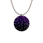 Stars 1  Button Necklace Front