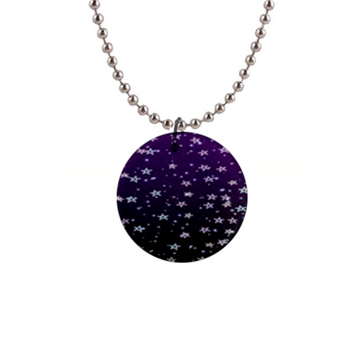 Stars 1  Button Necklace