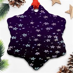 Stars Ornament (snowflake) by Sparkle