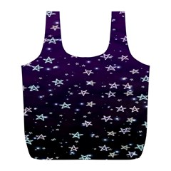 Stars Full Print Recycle Bag (l) by Sparkle