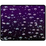 Stars Double Sided Fleece Blanket (Medium)  58.8 x47.4  Blanket Front