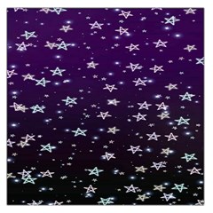 Stars Large Satin Scarf (square) by Sparkle