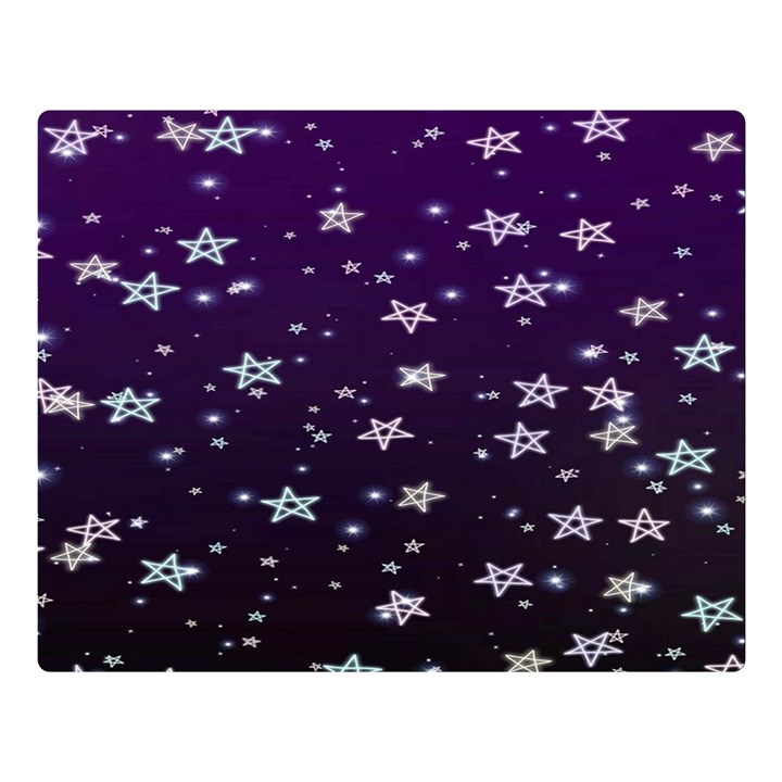 Stars Double Sided Flano Blanket (Large) 