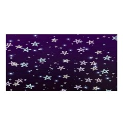 Stars Satin Shawl by Sparkle