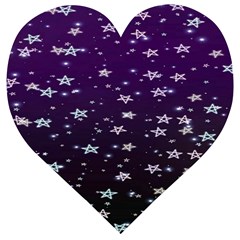 Stars Wooden Puzzle Heart