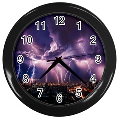 Spark Wall Clock (black)