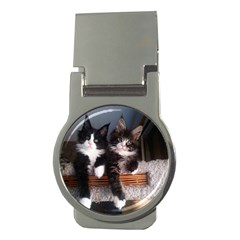 Cats Brothers Money Clips (round)  by Sparkle