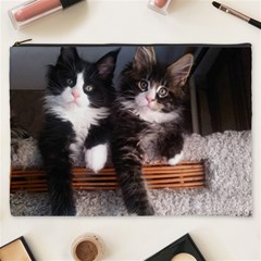 Cats Brothers Cosmetic Bag (xxxl) by Sparkle