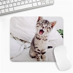 Laughing Kitten Large Mousepads by Sparkle