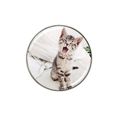 Laughing Kitten Hat Clip Ball Marker by Sparkle