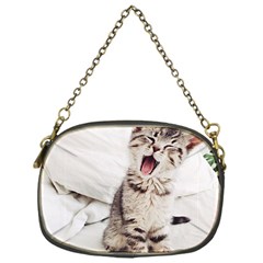 Laughing Kitten Chain Purse (one Side) by Sparkle