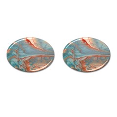 Colorful Cufflinks (oval) by Sparkle