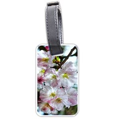 Pinkfloral Luggage Tag (one Side) by Sparkle