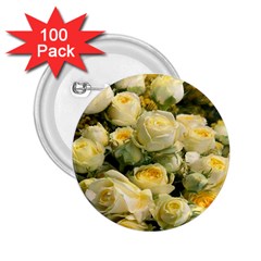 Yellow Roses 2 25  Buttons (100 Pack)  by Sparkle