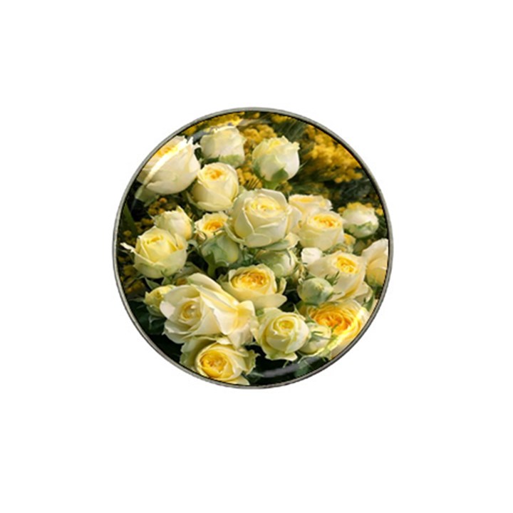 Yellow Roses Hat Clip Ball Marker (4 pack)