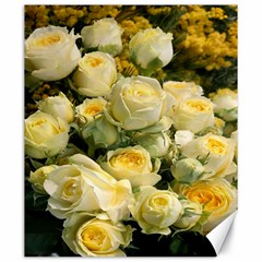 Yellow Roses Canvas 20  X 24  by Sparkle