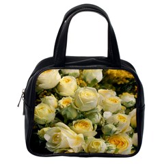 Yellow Roses Classic Handbag (one Side) by Sparkle