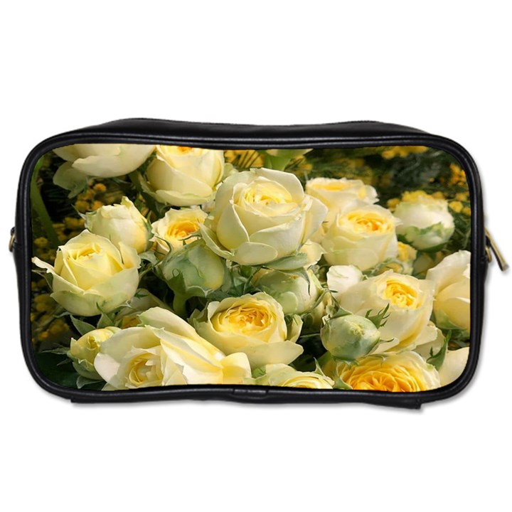 Yellow Roses Toiletries Bag (Two Sides)